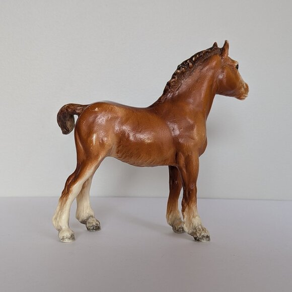 Vintage Breyer #84 Clydesdale Foal Model Horse - Picture 3 of 6